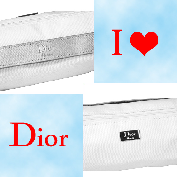 �N���X�`�����E�f�B�I�[��/Christian Dior/�o�b�O�E����/�w�l�p�o�b�O/�Z�J���h�o�b�O�E�|�[�`/���σ|�[�`�i�R�X���E�|�[�`�j/CD-POUCH-003-WH-SV/���^�|�[�`�i�h�����^�|�[�`�j/�i�`�������E�z���C�g�{�V���o�[�{�z���C�g