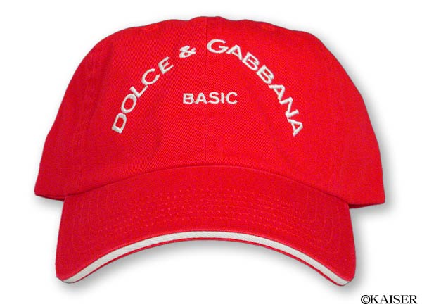 DOLCE＆GABBANA（ドルチェ＆ガッバーナ/ドルガバ）／D＆G（ディーアンドジー）／キャップ（ハット/帽子）／ベースボール・キャップ