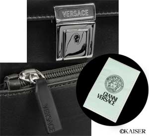 GIANNI VERSACE�i�W�����j�E���F���T�[�`�^�x���T�[�`�j�^�����Y�E�o�b�O�^�u���[�t�E�P�[�X�^�J�[�t�{�i�C�����{���^���^�u���b�N�{�V���o�[�^�J����