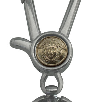 GIANNI VERSACE�i�W�����j�E���F���T�[�`�j�^�L�[�E�����O�^�J�[�t�{���^���^�{���h�[�{�V���o�[�^���S���g��