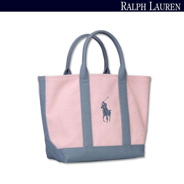 �|���E�����t�E���[����/POLO RALPH LAUREN/�o�b�O�i�o�b�N/�J�o��/��/���΂�j/�����p/�g�[�g�E�o�b�O�i�g�[�g�o�b�O�j/PRL-762-SPPTP/�L�����o�X�{���U�[/�x�r�[�E�s���N�~�O���C�b�V���E�u���[