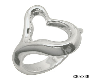 TIFFANY�i�e�B�t�@�j�[�j�^�A�N�Z�T���[�^�����O�i�w�ցj�^�I�[�v���E�n�[�g�E�����O�l�i�I�[�v���E�n�[�g�E�����O�l�j�^�V���o�[�^���΂߂��ォ��