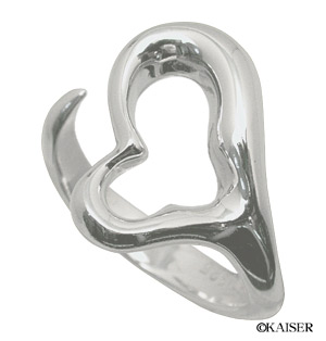 TIFFANY�i�e�B�t�@�j�[�j�^�A�N�Z�T���[�^�����O�i�w�ցj�^�I�[�v���E�n�[�g�E�����O�l�i�I�[�v���E�n�[�g�E�����O�l�j�^�V���o�[�^�E�΂߂��ォ��