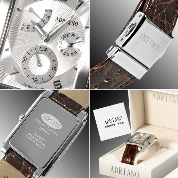 �A�h���A�[�m/ADRIAINO/�r���v�i���X�g�E�E�I�b�`/���X�g�E�I�b�`�j/�N�H�[�c���r���v/AA-E418M-02/���N�^���M�����E�}���`�E�t�@���N�V�����i���g���E�O���|�h�j���\���j/�X�e�����X�{�J�[�t/�z���C�g�~�V���o�[�{�u���E��