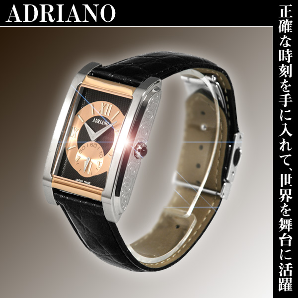 �A�h���A�[�m/ADRIAINO//�r���v�i���X�g�E�E�I�b�`/���X�g�E�I�b�`�j/�N�H�[�c���r���v/AA-E418M-07/���N�^���M�����E���[�}/�X�e�����X�{�J�[�t/�u���b�N�~�u�����Y�E�S�[���h�{�u���b�N