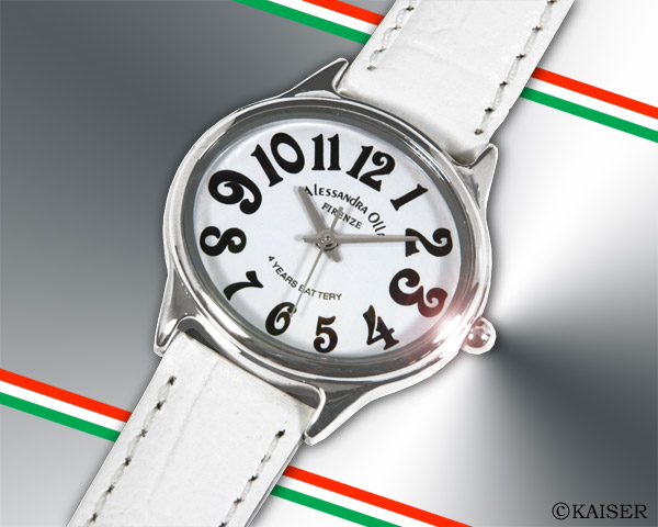 �A���b�T���h���E�I�[��/Alessandra olla/�r���v�i���X�g�E�E�I�b�`/���X�g�E�I�b�`�j/�N�I�[�c���r���v/AO-150-1/�I�[�o���E���f��/�z���C�g�~�u���b�N�{�V���o�[�{�z���C�g