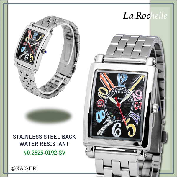 ���E���V�F�[��/La Rochelle/�r���v�i���X�g�E�E�I�b�`/���X�g�E�I�b�`�j/�A�i���O/�N�H�[�c/���퐶���h��/�N���X�^��/LR-2525-0192-SV/�����Y�E�^�C�v/�W�F�b�g�E�u���b�N�~�}���`�E�J���[