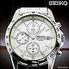 セイコー（SEIKO）/腕時計（リスト・ウオッチ）/7T92/逆輸入/SK-SND363P-SV/オートマティック腕時計（リスト・ウオッチ/リストウオッチ）/オールステンレス/アイボリー・ホワイト×プラチナ・シルバー