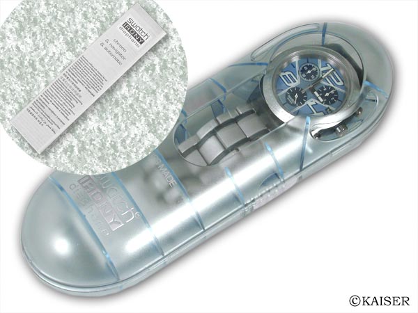 �X�E�H�b�`�iSWATCH�j�^�r���v�i���X�g�E�E�I�b�`/���X�g�E�I�b�`�j�^�N�H�[�c���r���v�^�A�C���j�[�E�f�B�A�t�@���E�N���m�^SVCN4003AG�^�X�m�[�E�X�g�[�� �^�����v���X�e�B�b�N�{�A���~�j�E���^�V���o�[�{�u���[�{�u���b�N